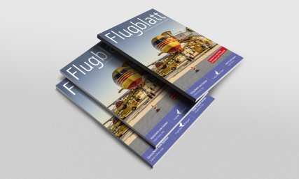 Kunde: Flughafen Stuttgart<br/>Projekt: Flugblatt
